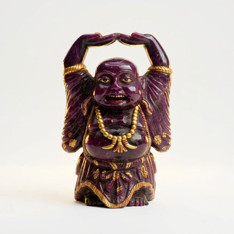 Ruby Laughing Buddha