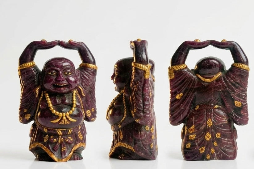 Ruby Laughing Buddha