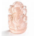 Lord Ganesha Rose Quartz