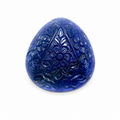 Carved Tanzanite Pear