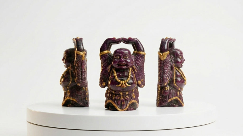 Ruby Laughing Buddha