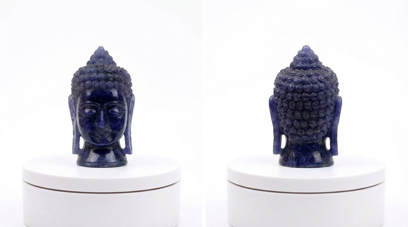 Tanzanite Buddha